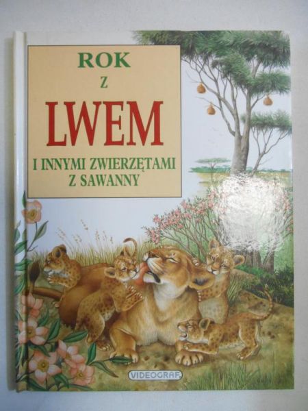 Rok z lwem i innymi zwierzętami z sawanny