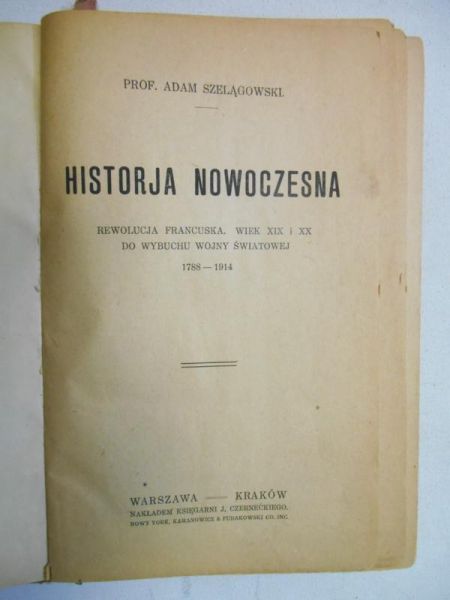 Historja nowoczesna, 1921 r.