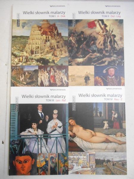 Wielki słownik malarzy. t. I-IV