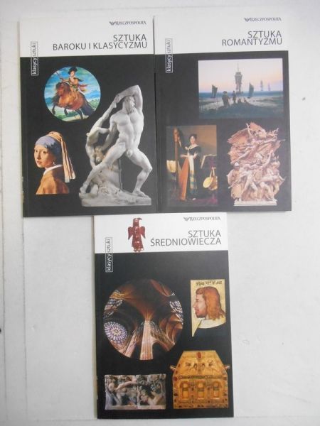 Klasycy sztuki, 3 książki