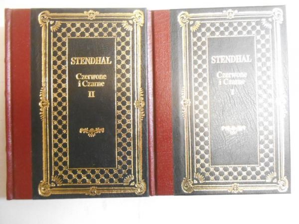 Stendhal  -  Czerwone i czarne. Tomy I - II