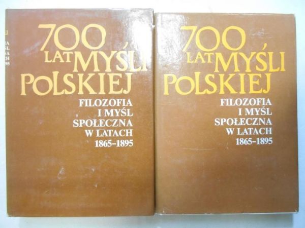700 lat myśli polskiej, cz. I-II