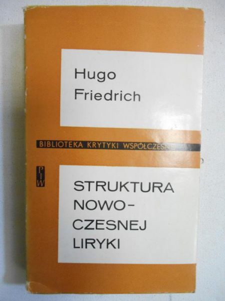 Struktura nowoczesnej liryki