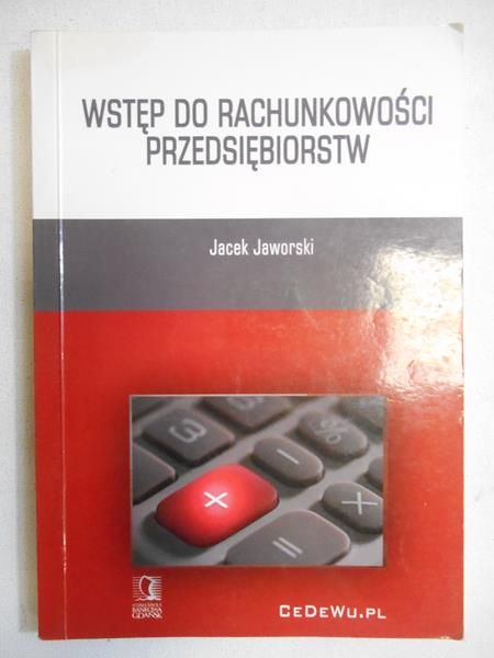 Wstęp do rachunkowości przedsiębiorstw