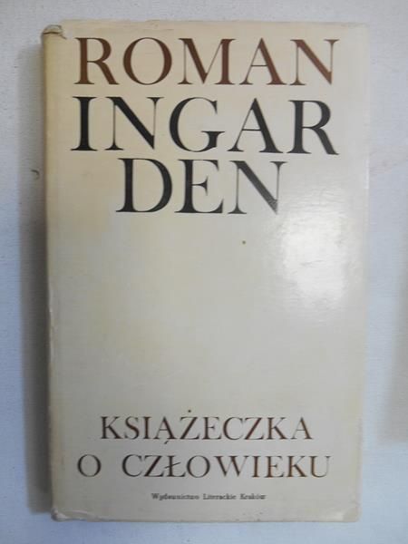 Ingarden Roman  - Książeczka o człowieku