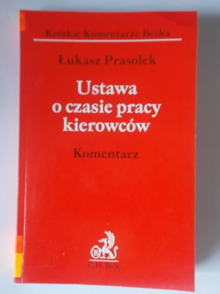 Ustawa o czasie pracy kierowców. Komentarz