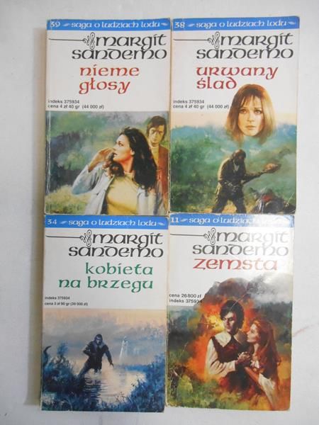 Sandemo Margit - Saga o Ludziach Lodu, 4 książki