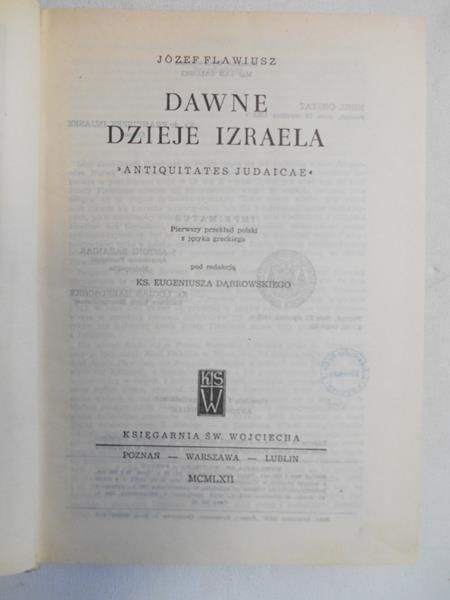 Dawne dzieje Izraela
