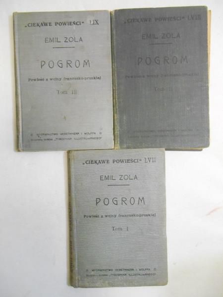 Pogrom, t. I-III, 1914 r.