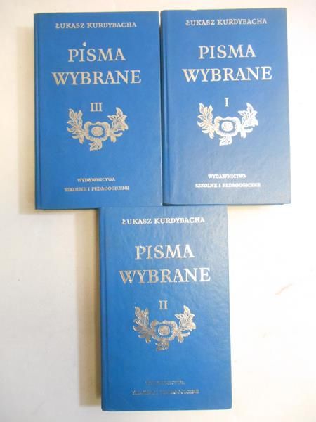 Pisma wybrane, Tomy I-III