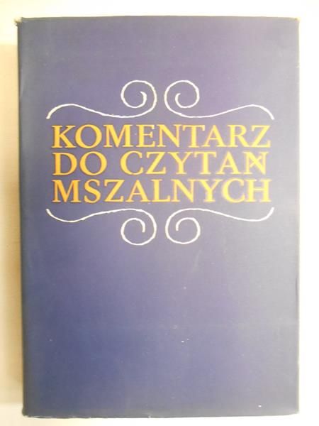 Komentarz do czytań mszalnych, Cykl A