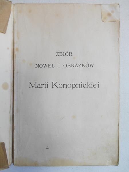 Zbiór nowel i obrazków, 1945 r.