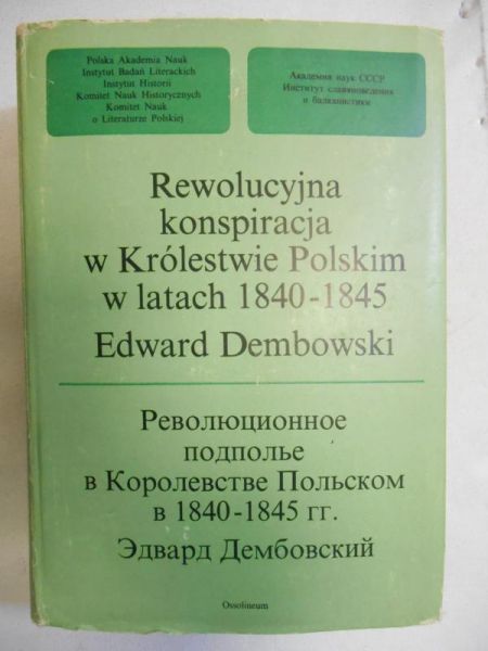 Rewolucyjna konspiracja w Królestwie Polskim w latach 1840-1845