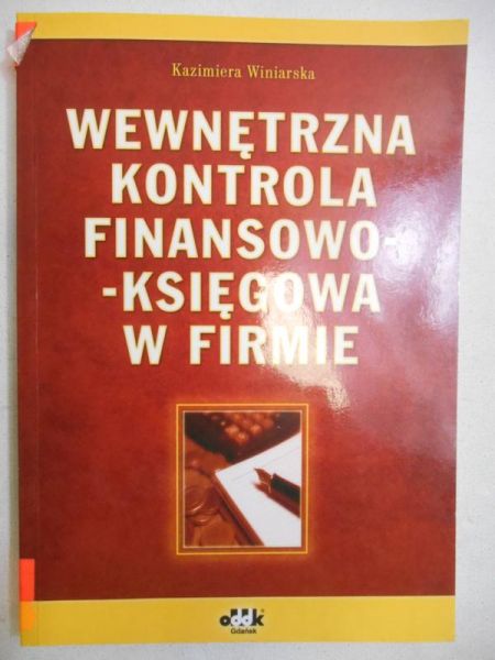 Wewnętrzna kontrola finansowo-księgowa w firmie