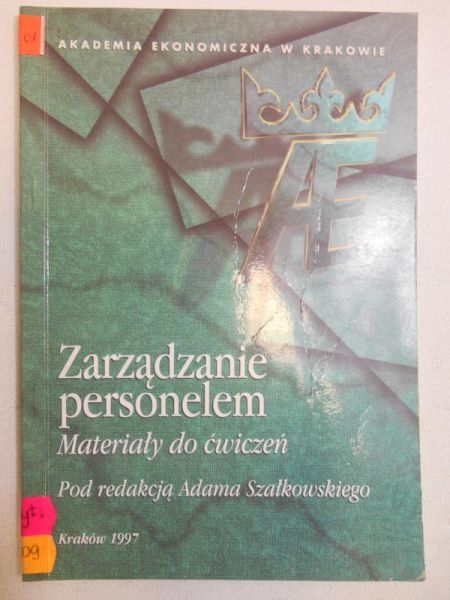 Zarządzanie personelem. Materiały do ćwiczeń