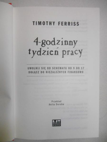 Ferris  - 4-godzinny tydzień pracy