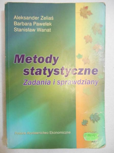 Metody statystyczne. Zadania i sprawdziany