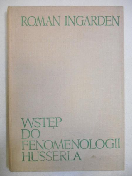 Wstęp do fenomenologii Husserla