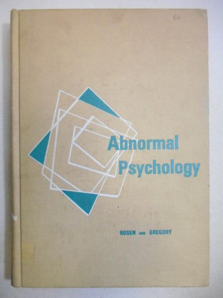 Rosen Ephraim - Abnormal Psychology