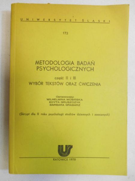 Metodologia badań psychologicznych