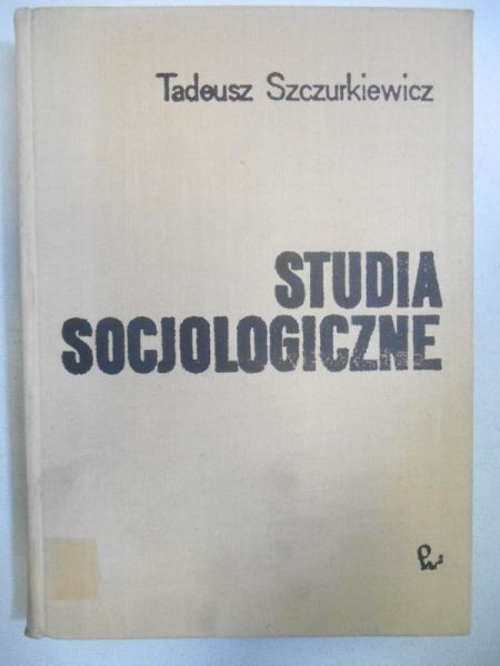 Studia socjologiczne