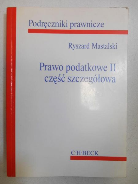 Prawo podatkowe II