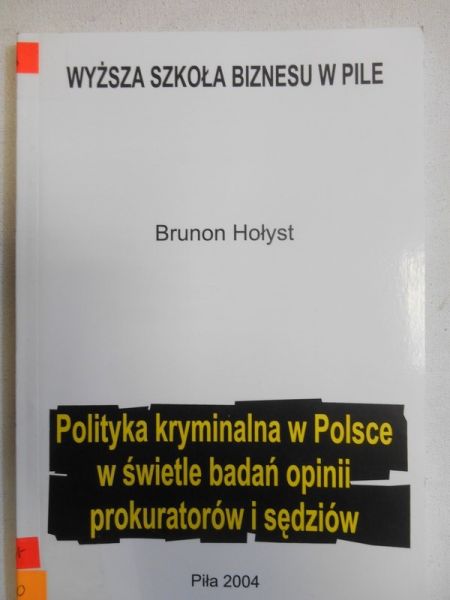 Polityka kryminalna w Polsce