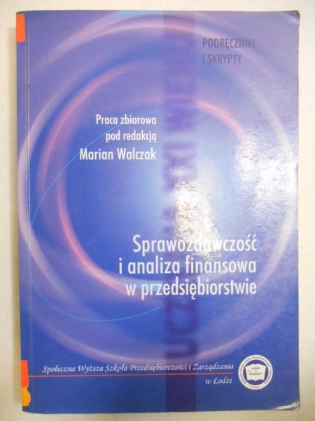(red.) - Sprawozdawczość i analiza finansowa przedsiębiorstw
