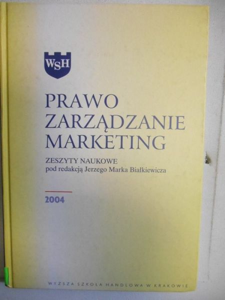 Prawo zarządzanie marketing