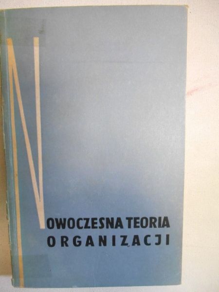 Nowoczesna teoria organizacji