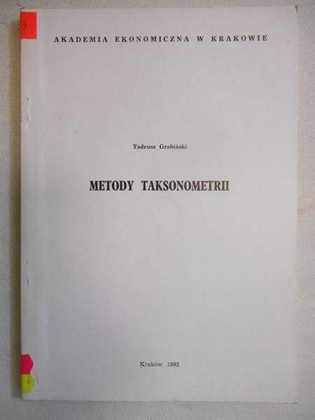 Metody Taksonometrii