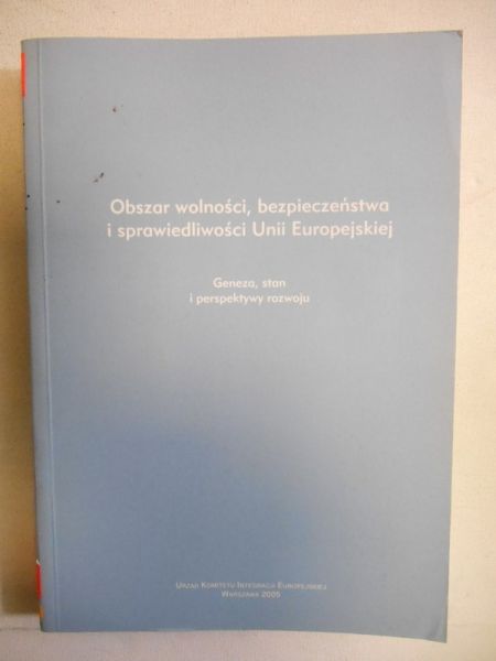 Obszar wplności, bezpieczeństwa i sprawiedliwości Unii Europejskiej