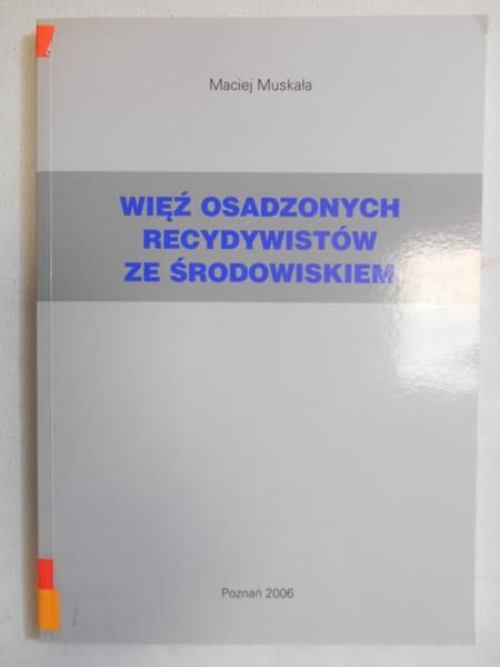 Więź osadzonych recydywistów ze środowiskiem