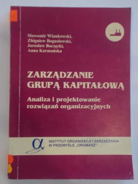Zarządzanie grupą kapitałową
