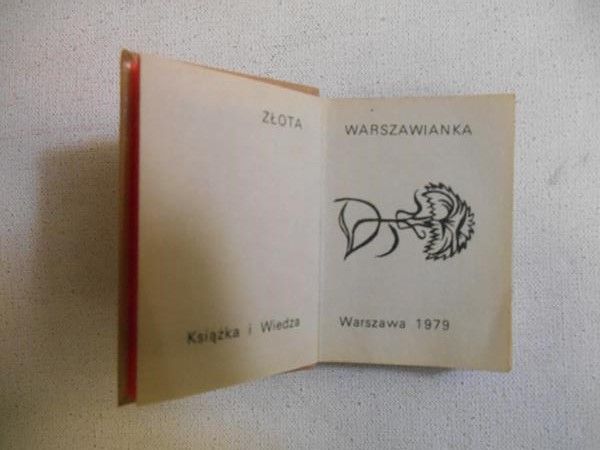 Złota Warszawianka. Miniatura