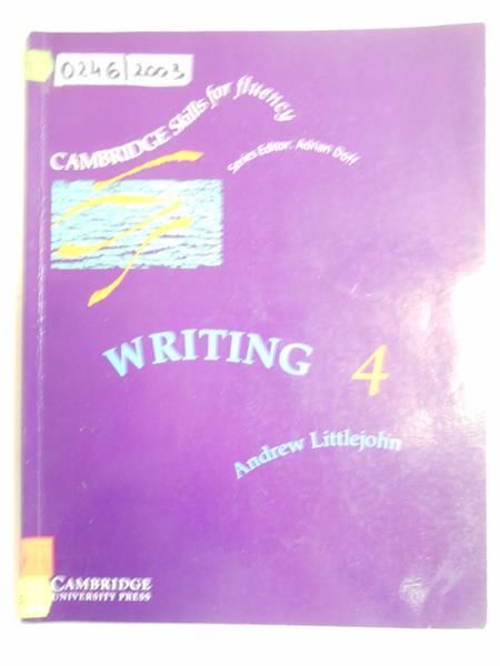 Writing 4 Student's book