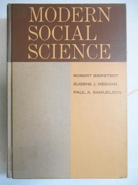 Bierstedt Robert - Modern social science