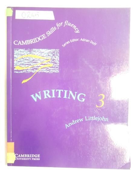 Writing 3 Student's book