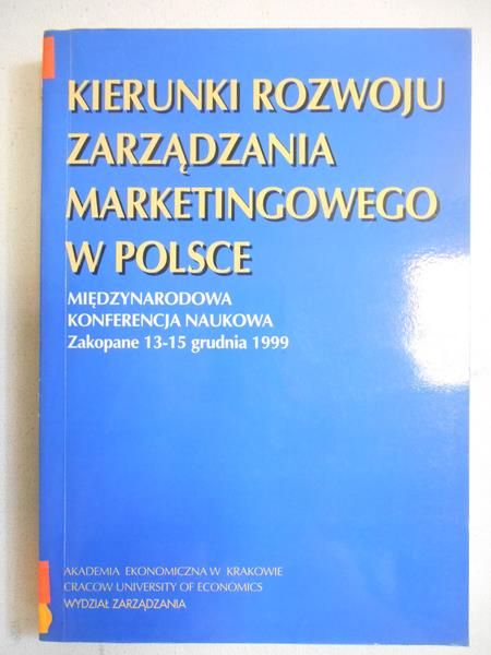 Kierunek rozwoju zarządzania marketingowego w Polsce