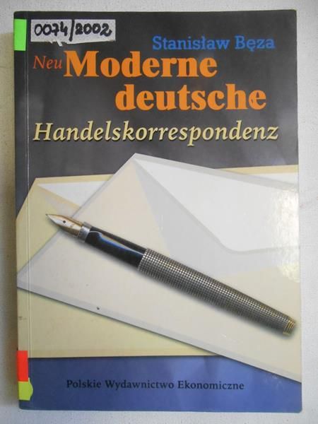 Neu Moderne deutsche. Handelskorrespondenz