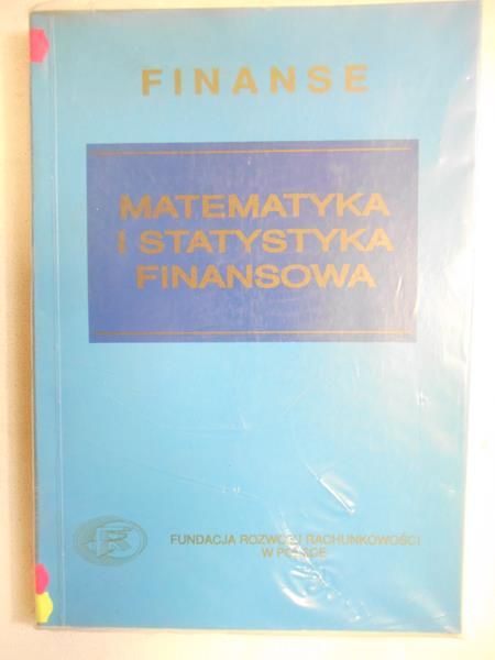 Matematyka i statystyka finansowa