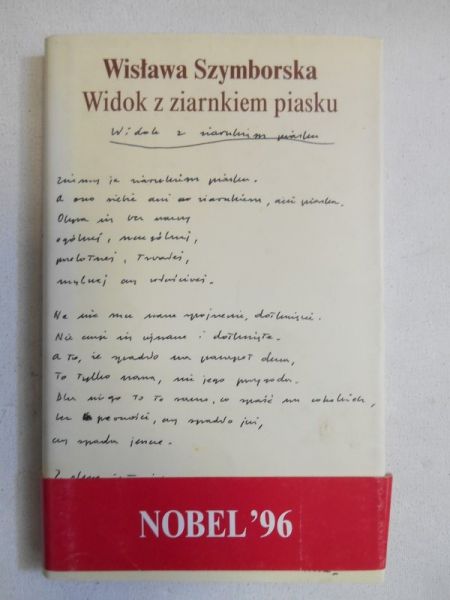 Widok z ziarnkiem piasku