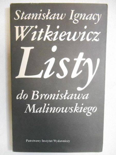 Listy do Bronisława Malinowskiego
