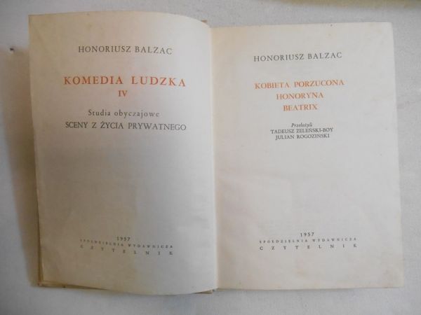 Komedia ludzka IV