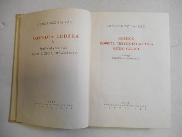 Komedia ludzka V