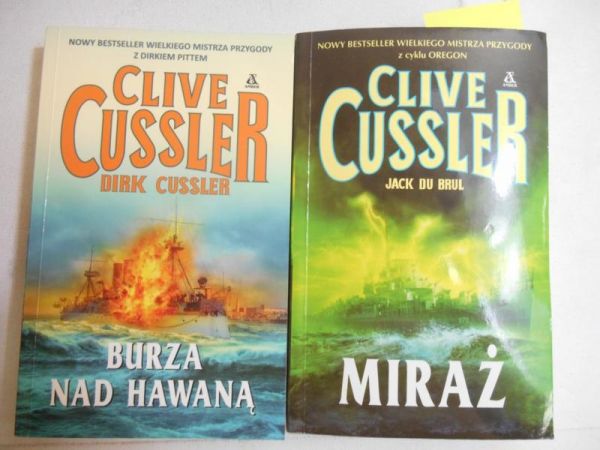 Cussler Clive - Burza nad Hawaną / Miraż