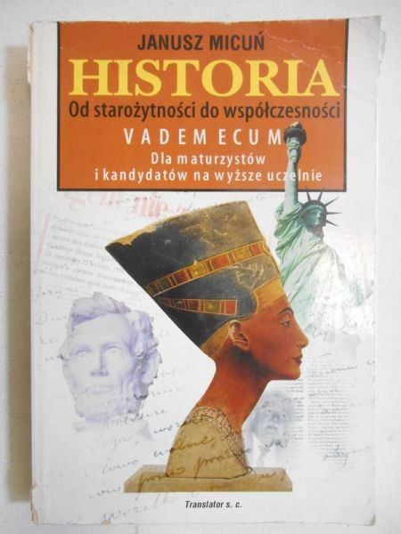 Micuń Janusz - Historia : od starożytności do współczesności