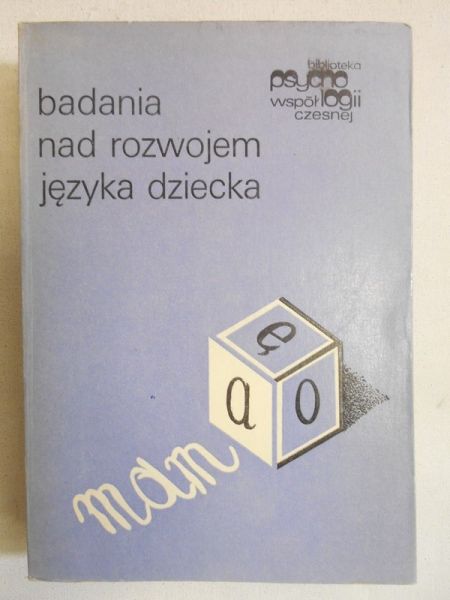 Badania nad rozwojem języka dziecka