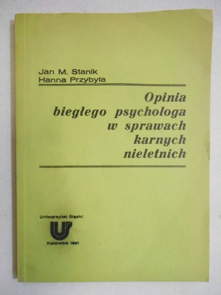 Opinia biegłego psychologa w sprawach karnych nieletnich