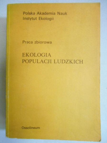 Ekologia populacji ludzkich